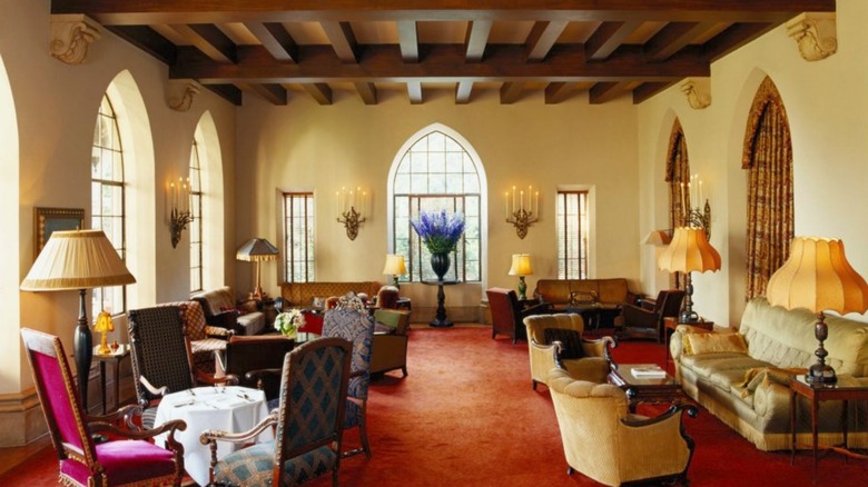 Chateau Marmont restaurant dining room