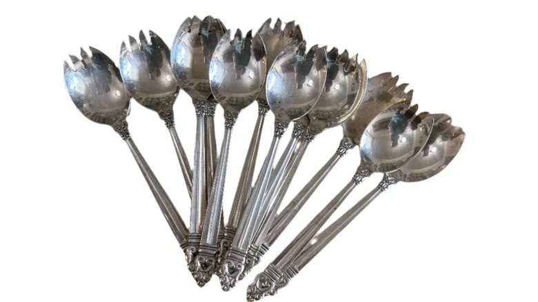 Several ice cream forks