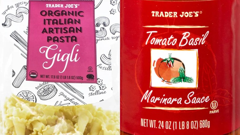 Trader Joe's gigli pasta