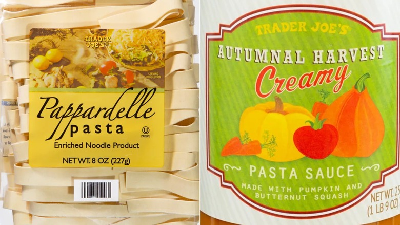 Trader Joe's pappardelle pasta