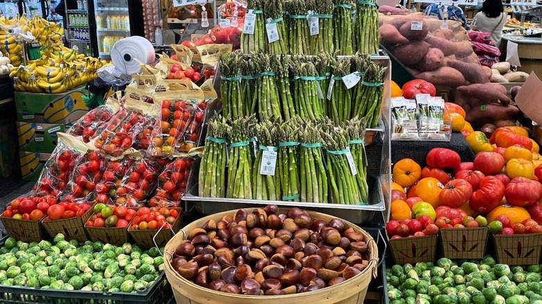 A produce section of Mother's Market & Kitchen