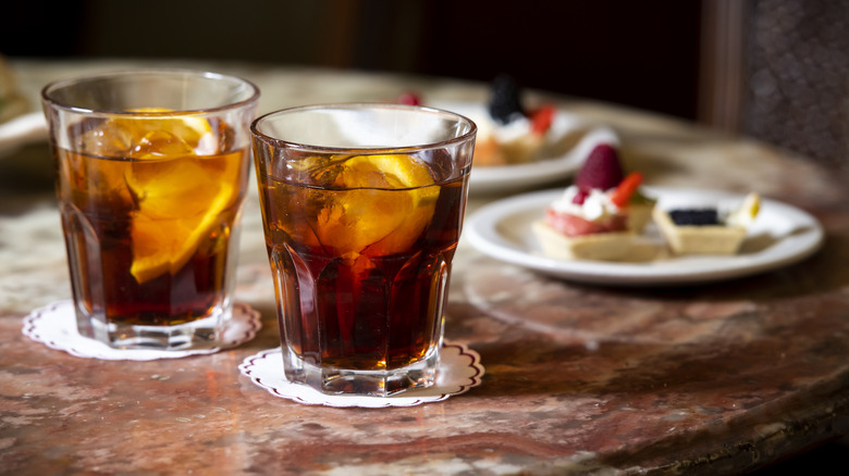 Vermouth and sweet treats