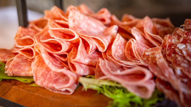 sliced Italian cold cuts