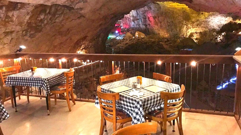 Tables at Cavern Grotto Arizona