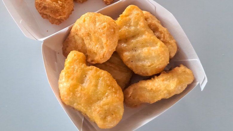 Close up of McNuggets