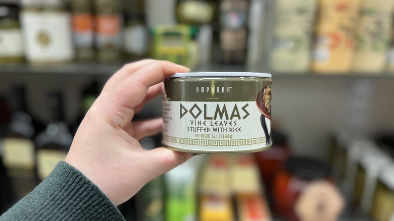 Can of dolmas at Marshalls 