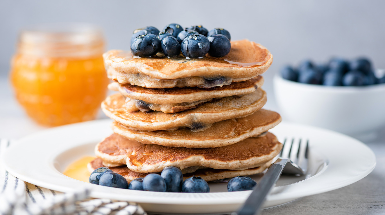 The Unexpected Liquid That Will Take Your Pancake Mix Up A Notch