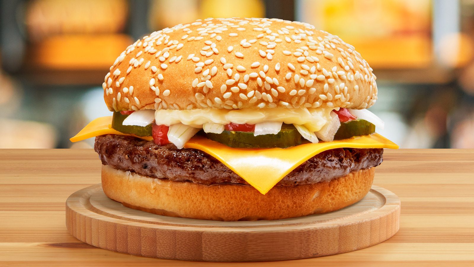 Cheeseburger - 100% Beef Burger