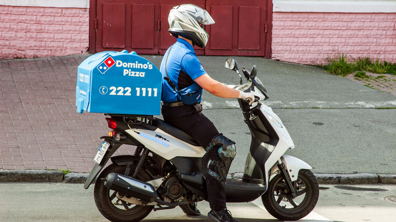 Domino's delivery driver