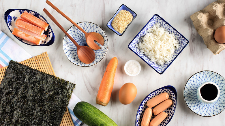 kimbap ingredients