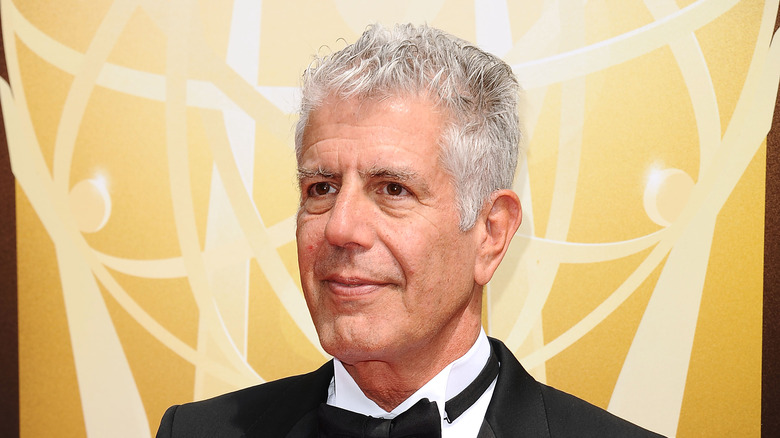 Anthony Bourdain at the 2015 Creative Arts Emmy Awards