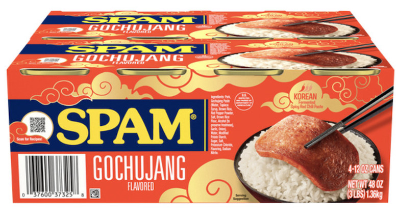 Package of Gochujang Spam from Costco