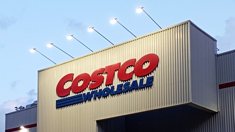 A Costco storefront.