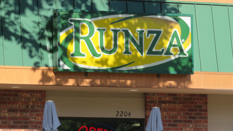 The outside of a Runza location