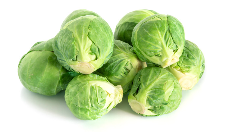 raw brussels sprouts