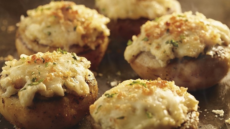 Longhorn Steakhouse stuffed mushrooms