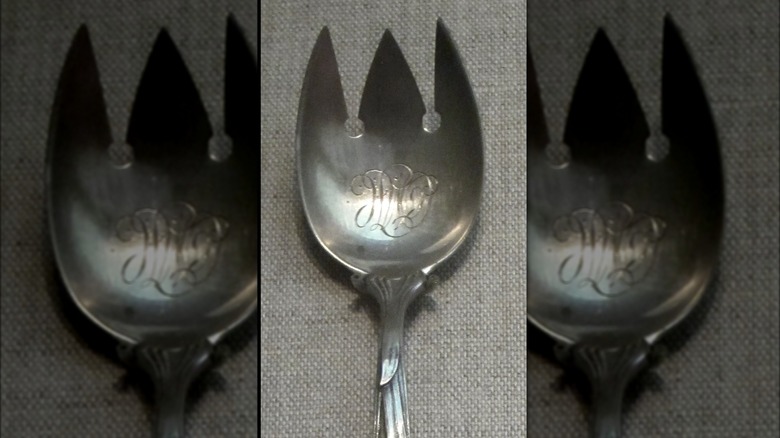 victorian era ice cream fork