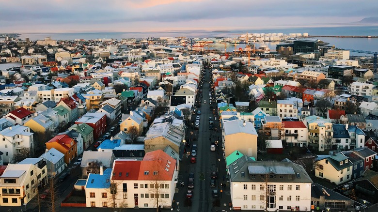 view of Reykjavík