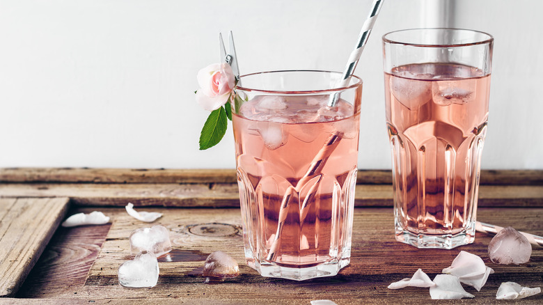 rose lemonade