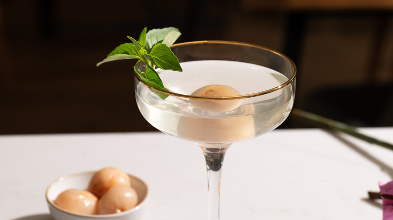 White Lotus-inspired martini