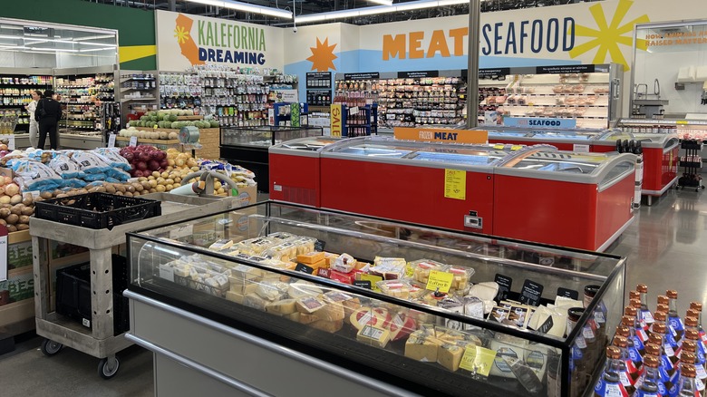 Interior of Whole Foods store