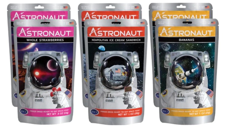 Astronaut ice cream flavors