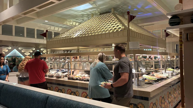 A view of the buffet at Cape May Cafe