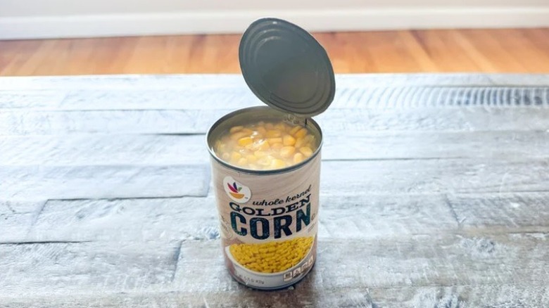Whole kernel golden corn
