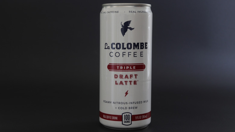 Can of La Colombe Triple draft latte