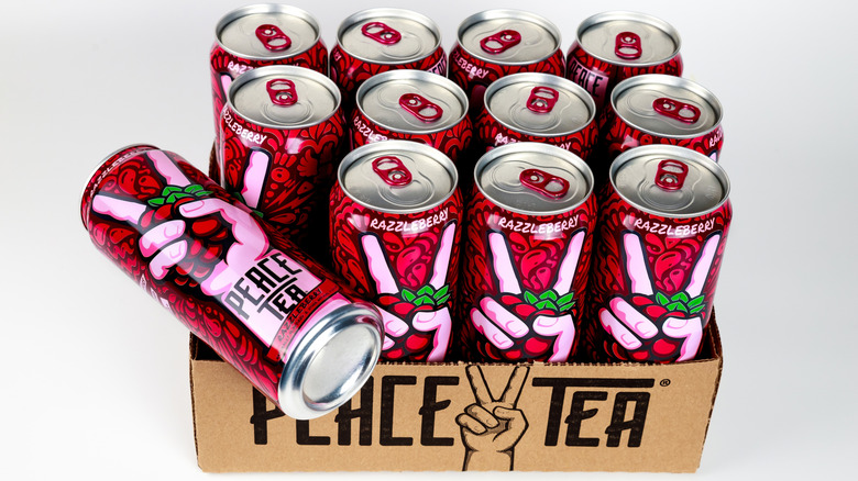 Case of Razzleberry Peace Tea.