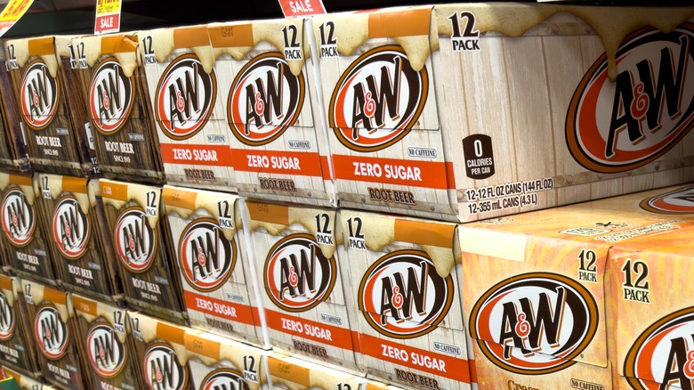 A&W zero-sugar root beer