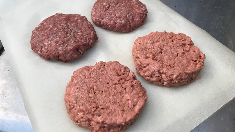 burger patties