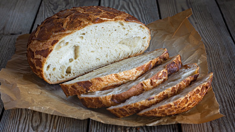 sliced Dutch Tiger bread