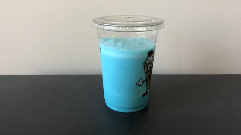 Steak 'n Shake cotton candy milkshake