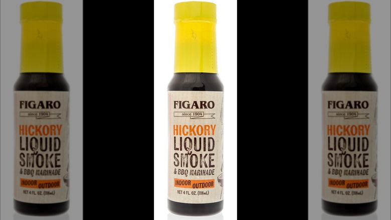 Bottle of liquid smoke