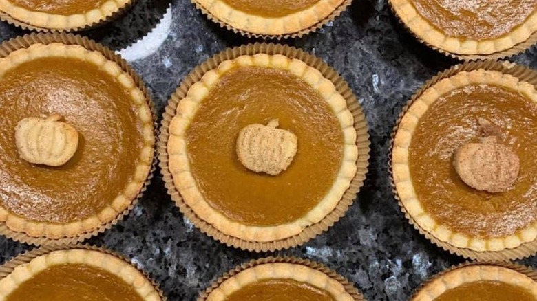 Rye Tavern's pumpkin pies