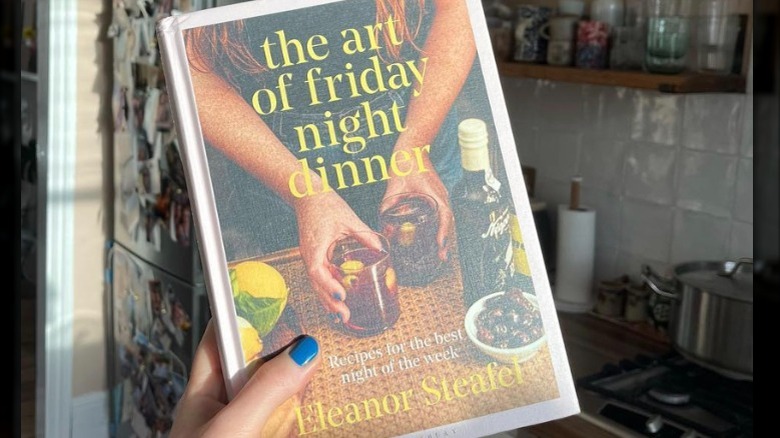 Eleanor Steafel cookbook in kitchen