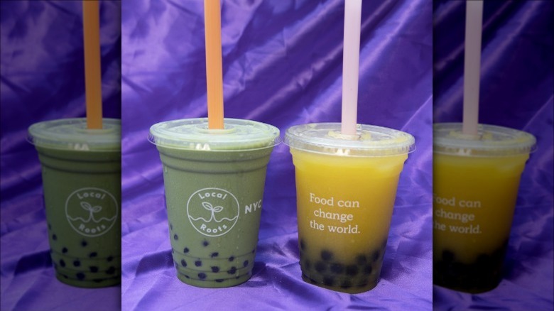 Bubble tea from Local Roots