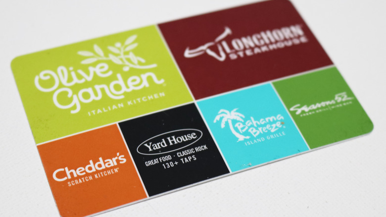 Darden gift card