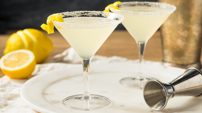 lemon drop cocktails