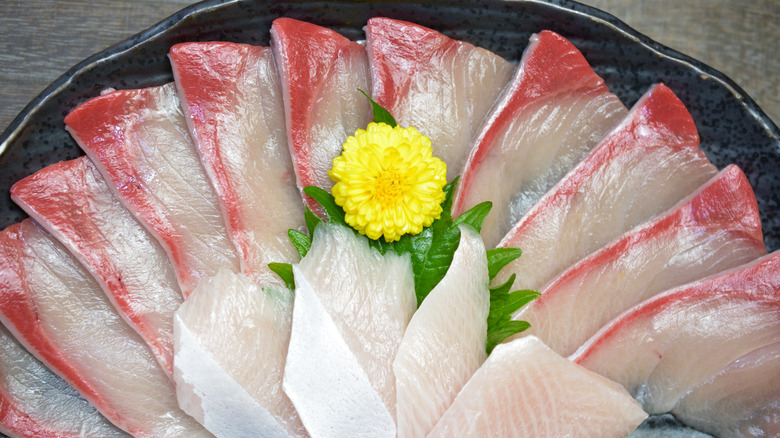 yellowtail sashimi