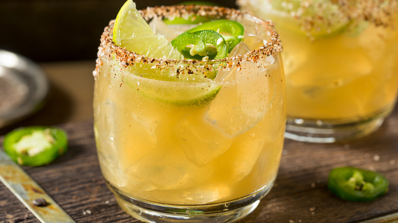 spicy jalapeño margarita