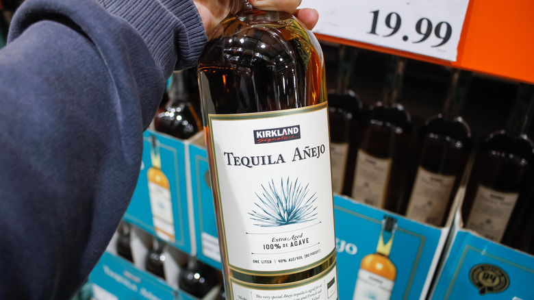 Costco Kirkland Signature tequila anejo