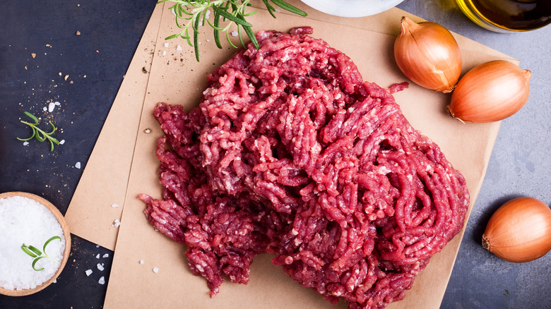 grass fed ground beef