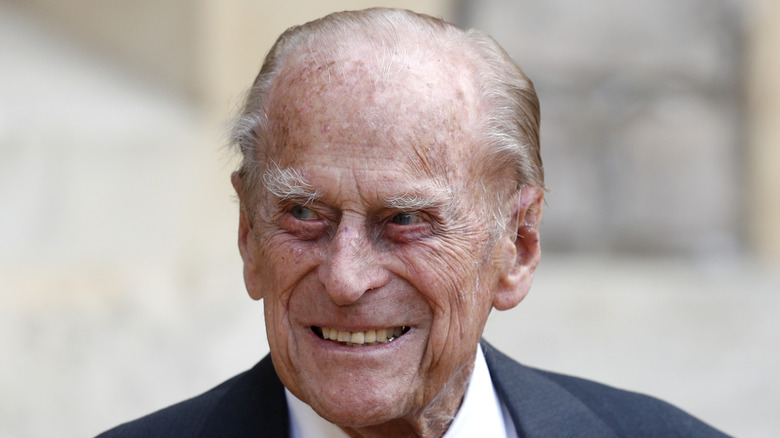 Prince Philip smiling