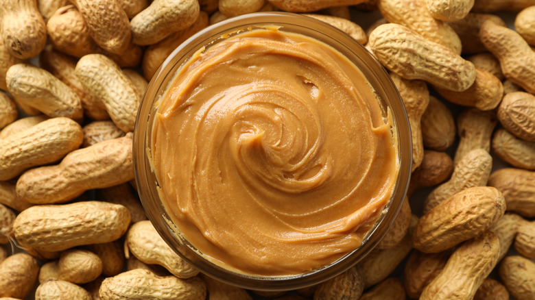 peanut butter in bowl