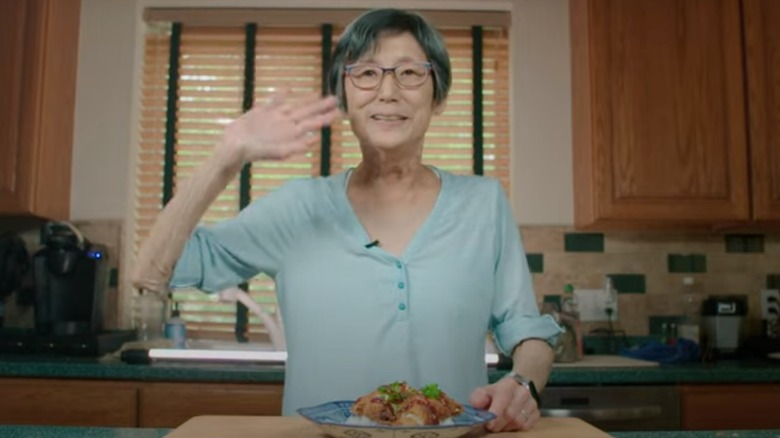 TikTok chef Lynn Yamada Davis in her kitchen