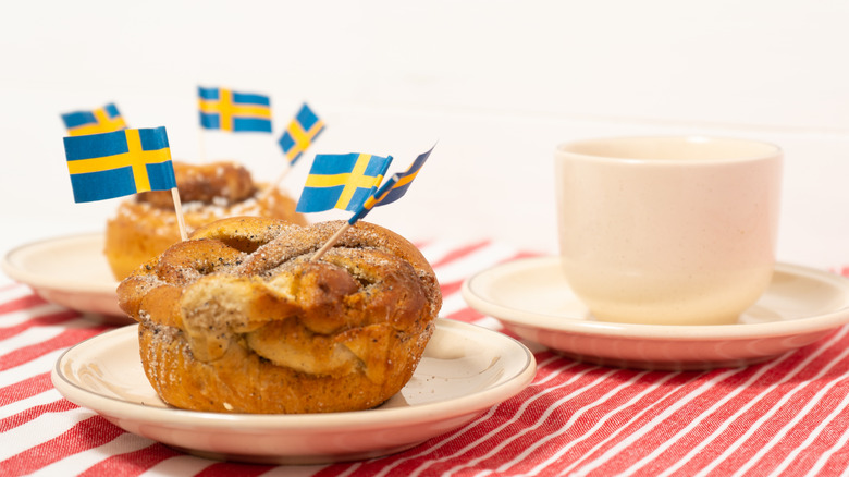 Swedish pastries and coffee