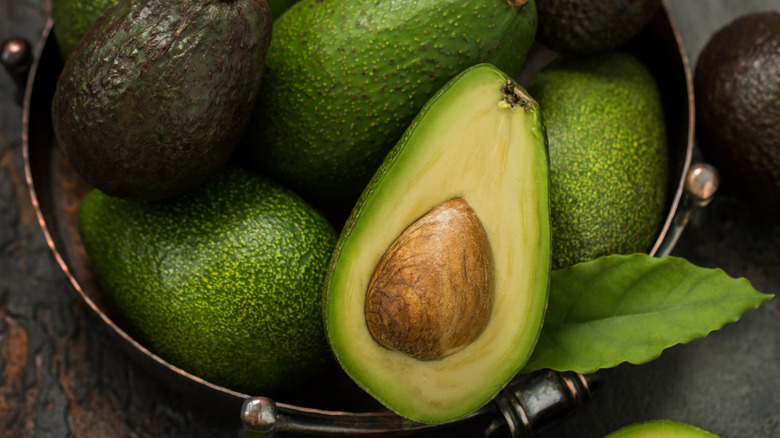 bowl of avocados 