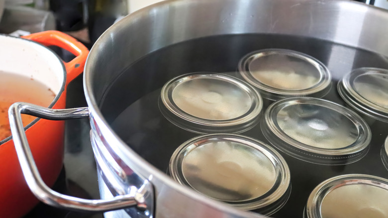 Water bath canning